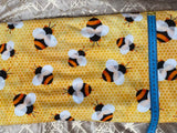 Jersey Knits - honeycomb bees