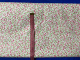 Cotton 100% Patterned - pink-green small meadow