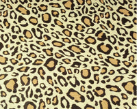 Cotton 100% Patterned - panther beige Brown