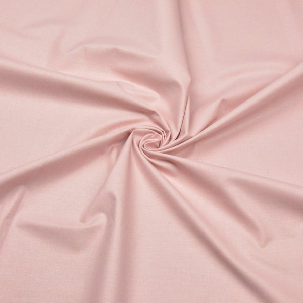 Cotton 100% Plain - dirty pink