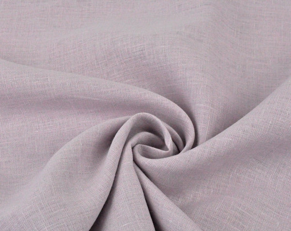 linen 100% for clothing and bedding - light dirty lavender